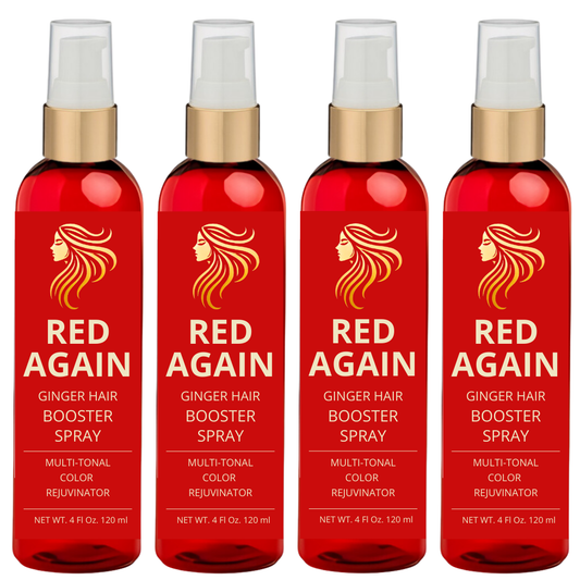 Red Again, Booster Spray, 4 oz x 4 Multi-Pack